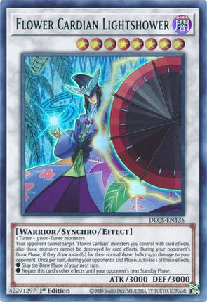 Flower Cardian Lightshower (Green) (Ultra Rare) [DLCS-EN135] 1st Edition