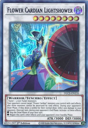 Flower Cardian Lightshower (Purple) (Ultra Rare) [DLCS-EN135] 1st Edition