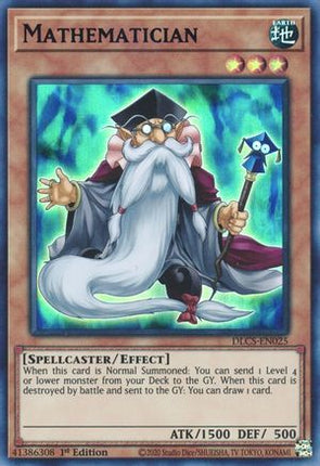 Mathematician (Blue) (Ultra Rare) [DLCS-EN025] 1st Edition