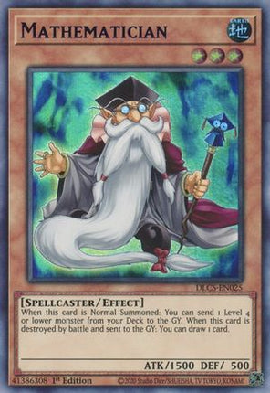 Mathematician (Purple) (Ultra Rare) [DLCS-EN025] 1st Edition