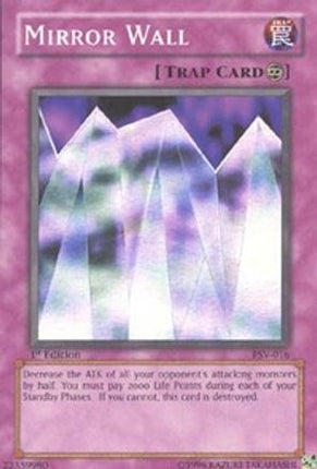 Mirror Wall (Super Rare) [PSV-016] Pharaoh's Servant 1st Edition