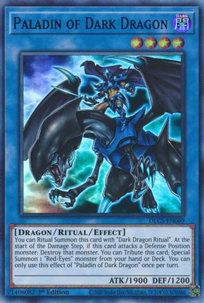 Paladin of Dark Dragon (Purple) (Ultra Rare) [DLCS-EN069] 1st Edition