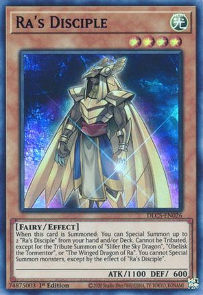 Ra's Disciple (Blue) (Ultra Rare) [DLCS-EN026] 1st Edition