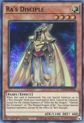 Ra's Disciple (Green) (Ultra Rare) [DLCS-EN026] 1st Edition