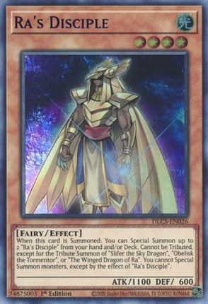 Ra's Disciple (Purple) (Ultra Rare) [DLCS-EN026] 1st Edition