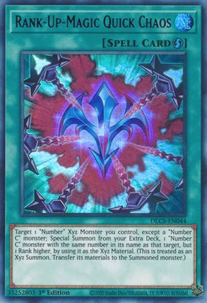 Rank-Up-Magic Quick Chaos (Blue) (Ultra Rare) [DLCS-EN044] 1st Edition