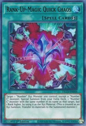 Rank-Up-Magic Quick Chaos (Green) (Ultra Rare) [DLCS-EN044] 1st Edition