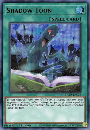 Shadow Toon (Purple) (Ultra Rare) [DLCS-EN076] 1st Edition