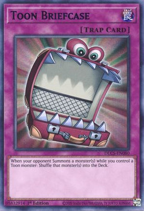 Toon Briefcase (Blue) (Ultra Rare) [DLCS-EN080] 1st Edition