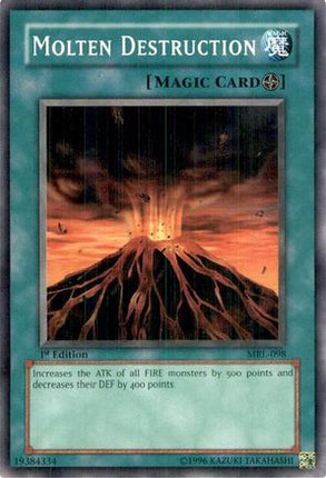 Molten Destruction (Common / Short Print) [MRL-098] Magic Ruler Unlimited