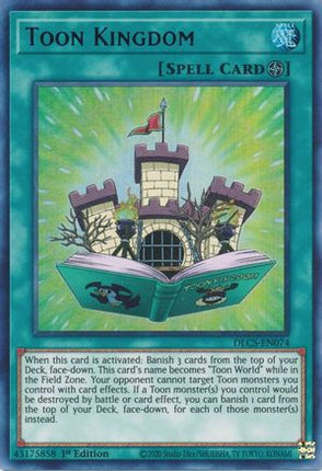 Toon Kingdom (Purple) (Ultra Rare) [DLCS-EN074] 1st Edition