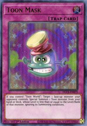 Toon Mask (Green) (Ultra Rare) [DLCS-EN079] 1st Edition