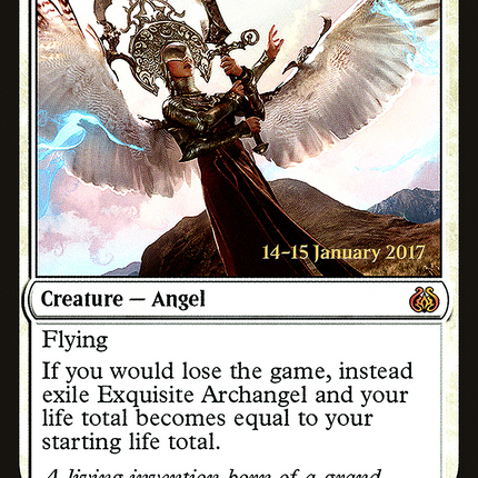 Exquisite Archangel [Aether Revolt Promos] Prerelease Foil