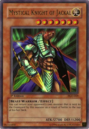 Mystical Knight of Jackal (Ultra Rare) [PGD-069] Pharaonic Guardian 1st Edition