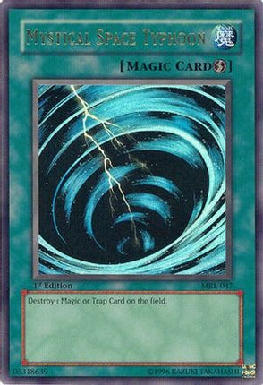 Mystical Space Typhoon (Ultra Rare) [MRL-047] Magic Ruler 1st Edition