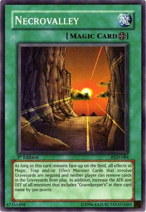 Necrovalley (Super Rare) [PGD-084] Pharaonic Guardian 1st Edition