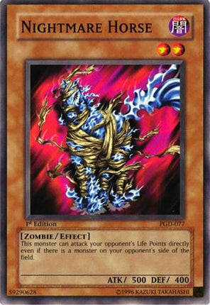 Nightmare Horse (Common / Short Print) [PGD-077] Pharaonic Guardian 1st Edition