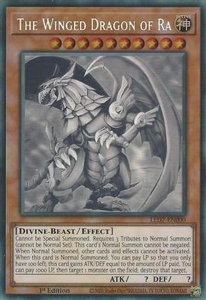 The Winged Dragon of Ra (Ghost Rare)  [LED7-EN000] 1st Edition