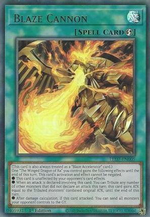 Blaze Cannon (Ultra Rare) [LED7-EN005] 1st Edition