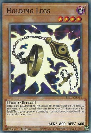 Holding Legs (Common / Short Print) [LED7-EN011] Unlimited