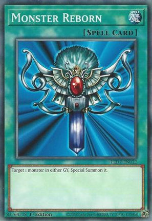 Monster Reborn (Common / Short Print) [LED7-EN012] 1st Edition