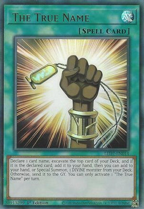 The True Name (Ultra Rare) [LED7-EN014] 1st Edition