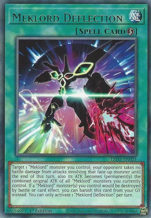 Meklord Deflection (Rare) [LED7-EN021] Unlimited