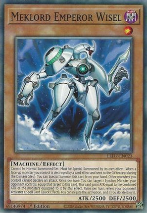 Meklord Emperor Wisel (Common / Short Print) [LED7-EN023] 1st Edition