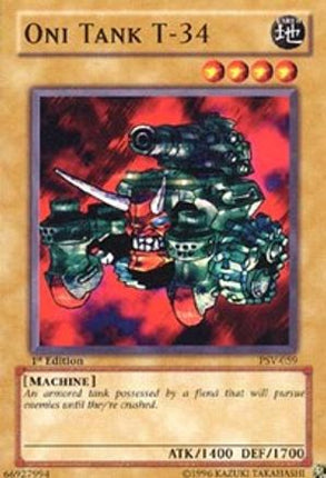 Oni Tank T-34 (Common / Short Print) [PSV-059] Pharaoh's Servant Unlimited