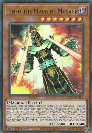 Jinzo the Machine Menace (Ultra Rare) [LED7-EN031] Unlimited