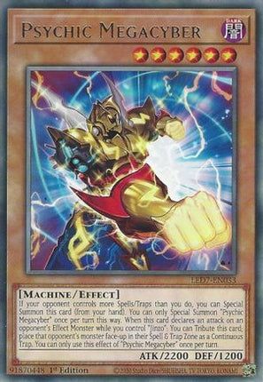 Psychic Megacyber (Rare) [LED7-EN033] Unlimited