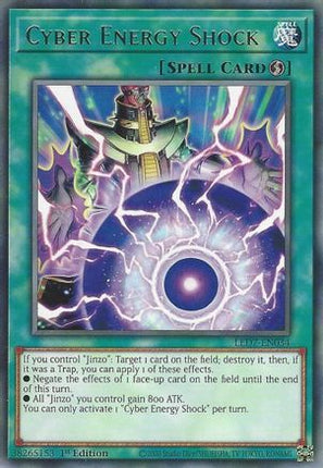 Cyber Energy Shock (Rare) [LED7-EN034] 1st Edition