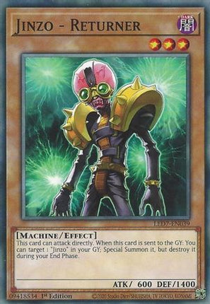 Jinzo - Returner (Common / Short Print) [LED7-EN039] 1st Edition