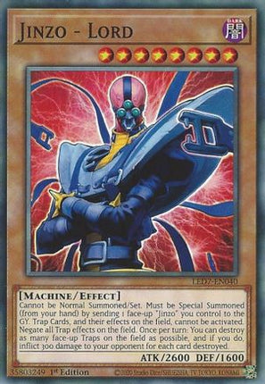 Jinzo - Lord (Common / Short Print) [LED7-EN040] Unlimited
