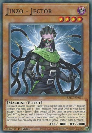 Jinzo - Jector (Common / Short Print) [LED7-EN041] Unlimited
