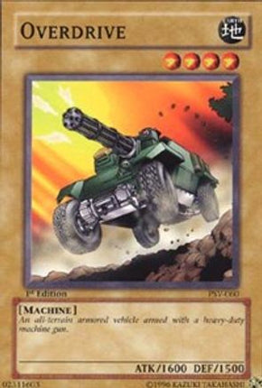 Overdrive (Common / Short Print) [PSV-060] Pharaoh's Servant 1st Edition