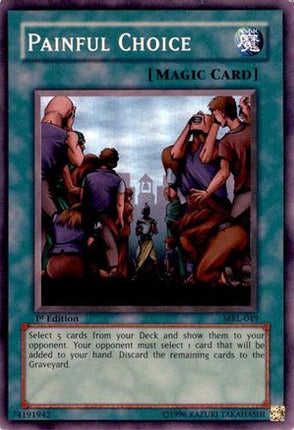 Painful Choice (Super Rare) [MRL-049] Magic Ruler 1st Edition