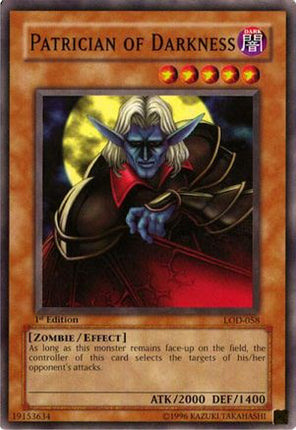 Patrician of Darkness (Common / Short Print) [LOD-058] Legacy of Darkness Unlimited