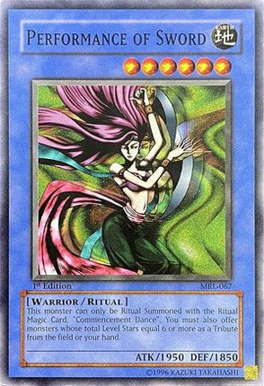 Performance of Sword (Common / Short Print) [MRL-067] Magic Ruler 1st Edition