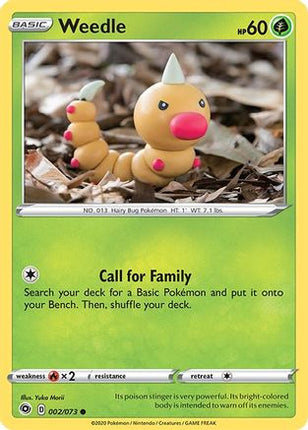Weedle - 2/73 [Champion's Path]