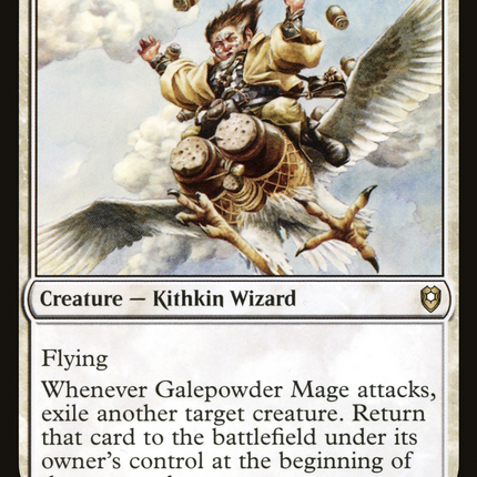 Galepowder Mage [Commander Legends: Battle for Baldur's Gate]