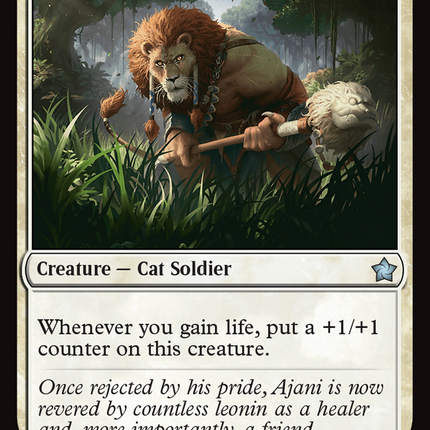 Ajani's Pridemate [Foundations] Foil