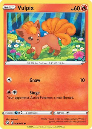 Vulpix - 6/73 [Champion's Path]