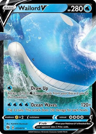 Wailord V - 13/73 [Champion's Path] Holofoil
