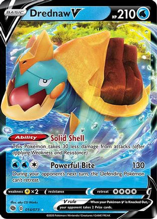Drednaw V - 14/73 [Champion's Path] Holofoil