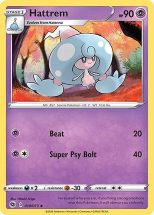 Hattrem - 19/73 [Champion's Path] Reverse Holofoil