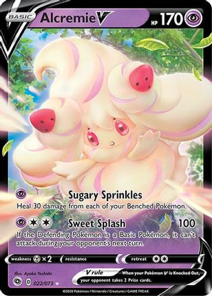 Alcremie V - 22/73 [Champion's Path] Holofoil