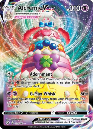 Alcremie VMAX - 23/73 [Champion's Path] Holofoil