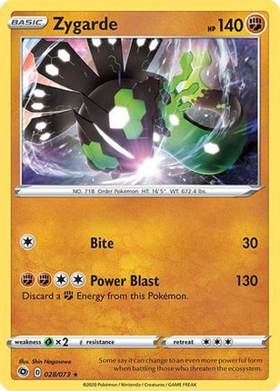 Zygarde - 28/73 [Champion's Path] Holofoil