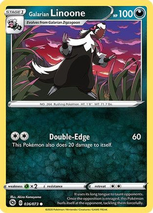 Galarian Linoone - 36/73 [Champion's Path]